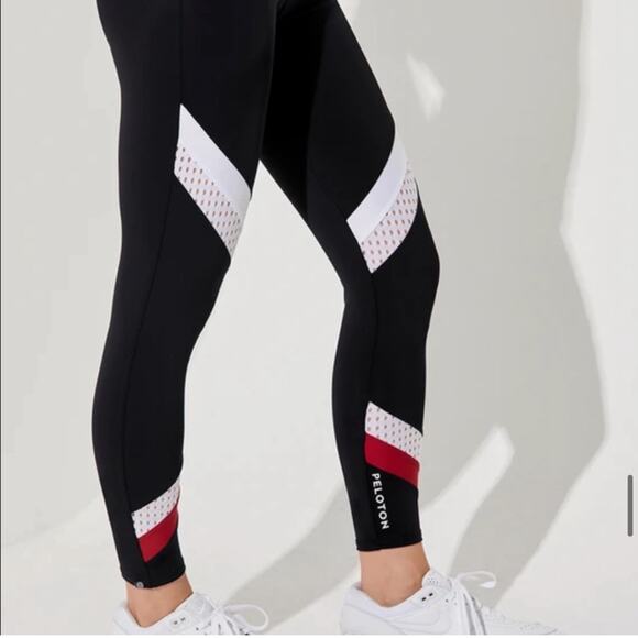 Onzie x Peloton 7/8 Colorblock Leggings small - Picture 1 of 6